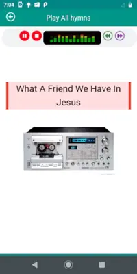 Most Loved hymns android App screenshot 3